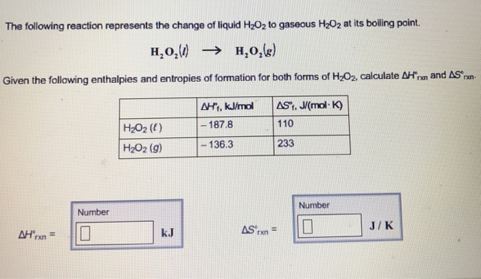 Solved The following reaction represents the change of | Chegg.com