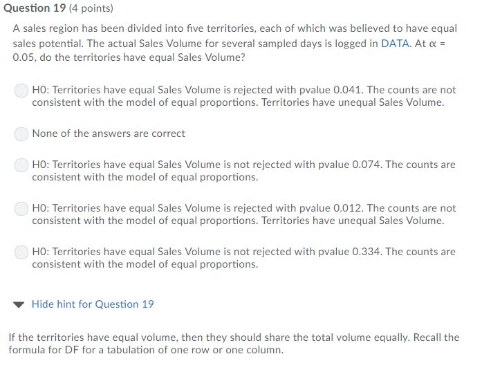 solved-question-19-4-points-a-sales-region-has-been-chegg