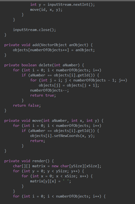 Solved Write a program to manage a set of graphical objects | Chegg.com