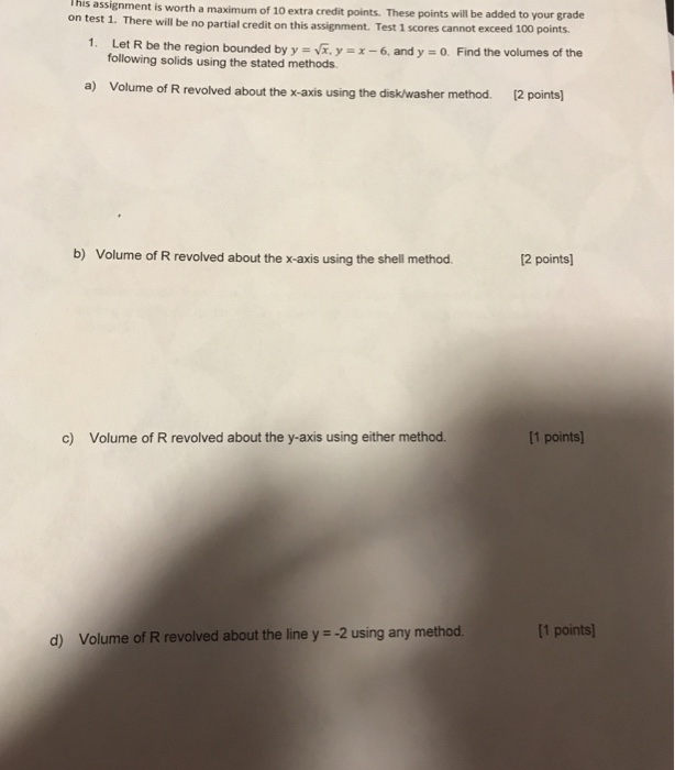 Solved is worth a maximum of 10 extra credit points. These | Chegg.com