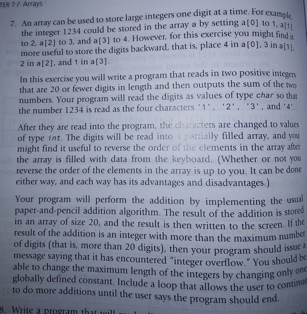 Solved This is programming project 1 chapter 9(Book | Chegg.com