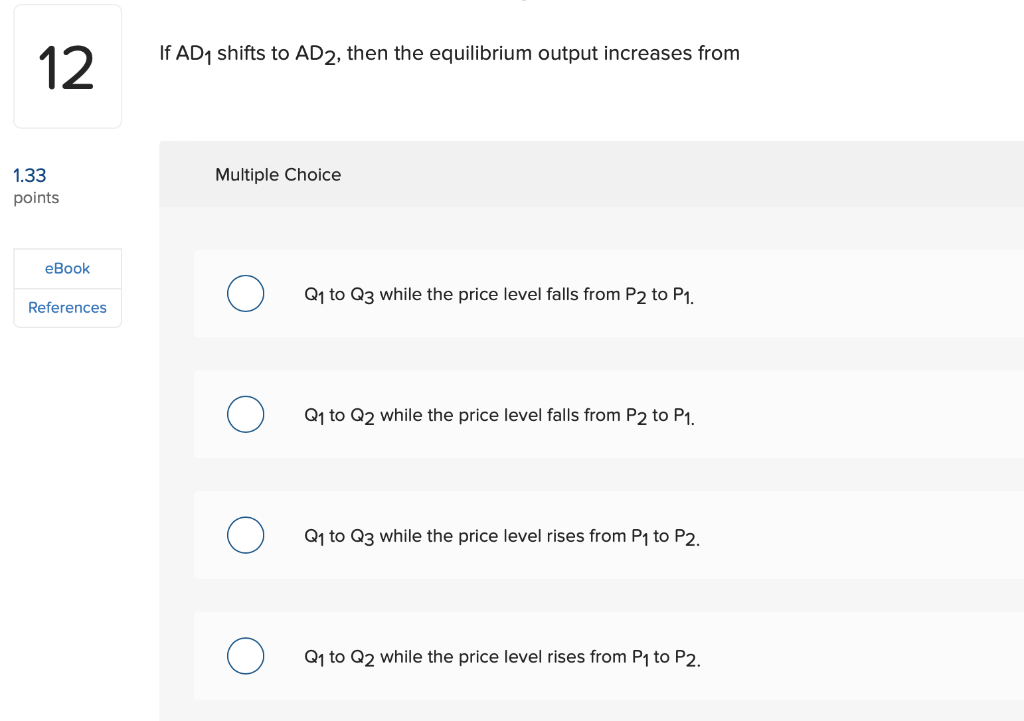 Solved Use the following graph to answer the next question. | Chegg.com