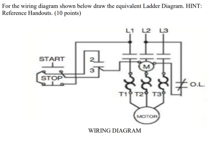 Solved For The Wiring Diagram Shown