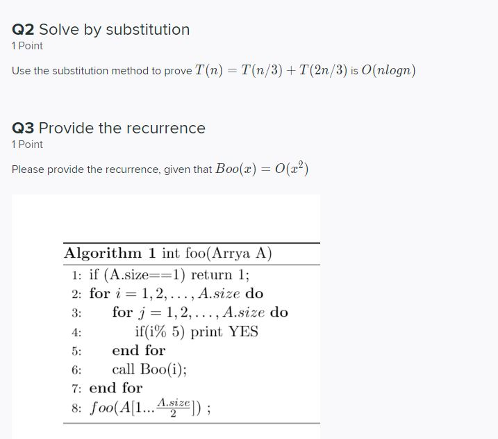 Solved Q2 Solve By Substitution 1 Point Use The Substitut Chegg Com