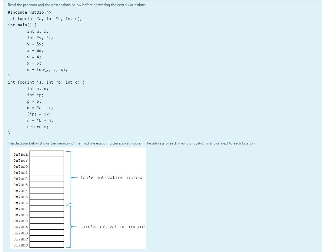 Solved Read the program and the descriptions below before | Chegg.com