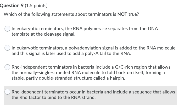 Solved Question 7 (1.5 Points) Which Of The Following | Chegg.com Solved Question 7 (1.5 Points) Which Of The Following | Chegg.com