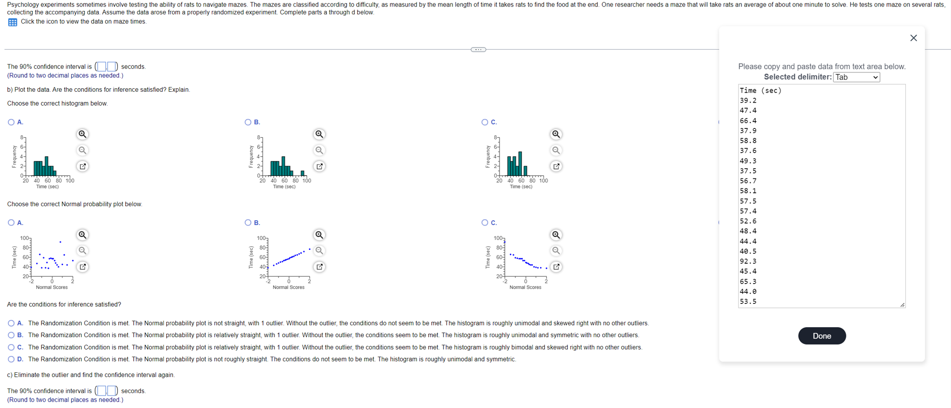 [Solved] Psychology experiments sometimes involve testing