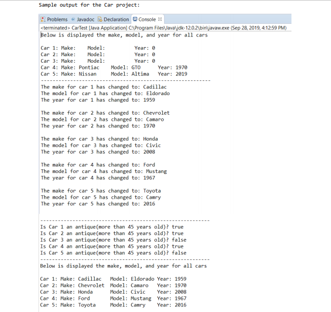 4.5 Java Tutorial  Method and Constructor Overloading 