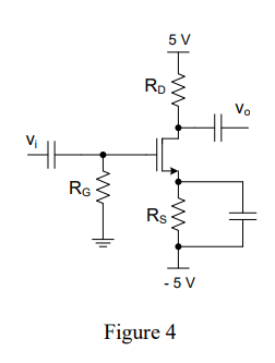 Solved Problem #4: The MOSFET in Figure 4 ﻿has | Chegg.com