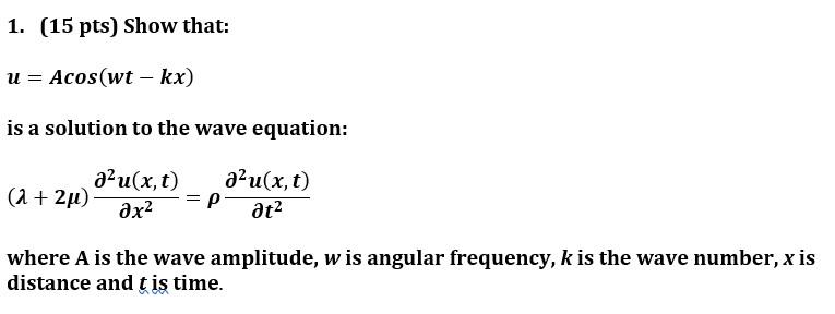 Solved (ii) Show that the wave-function V (2 t) = { Acos(17)