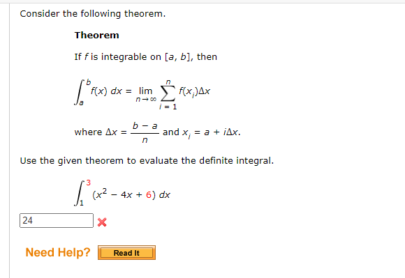 Solved Consider The Following Theorem. Theorem If F Is | Chegg.com