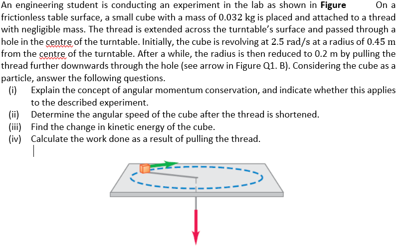 Solved An Engineering Student Is Conducting An Experiment In | Chegg.com