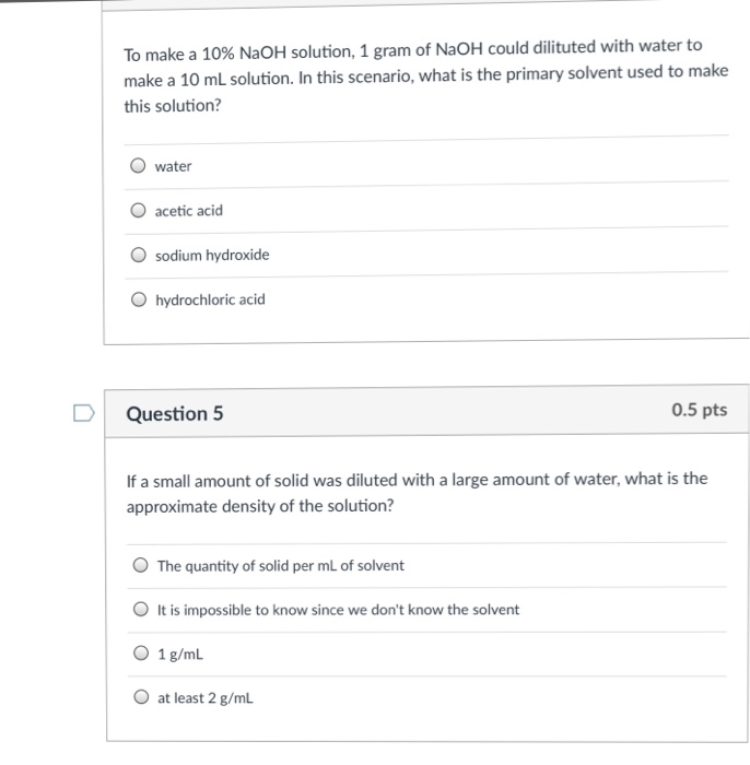 make 10 naoh solution