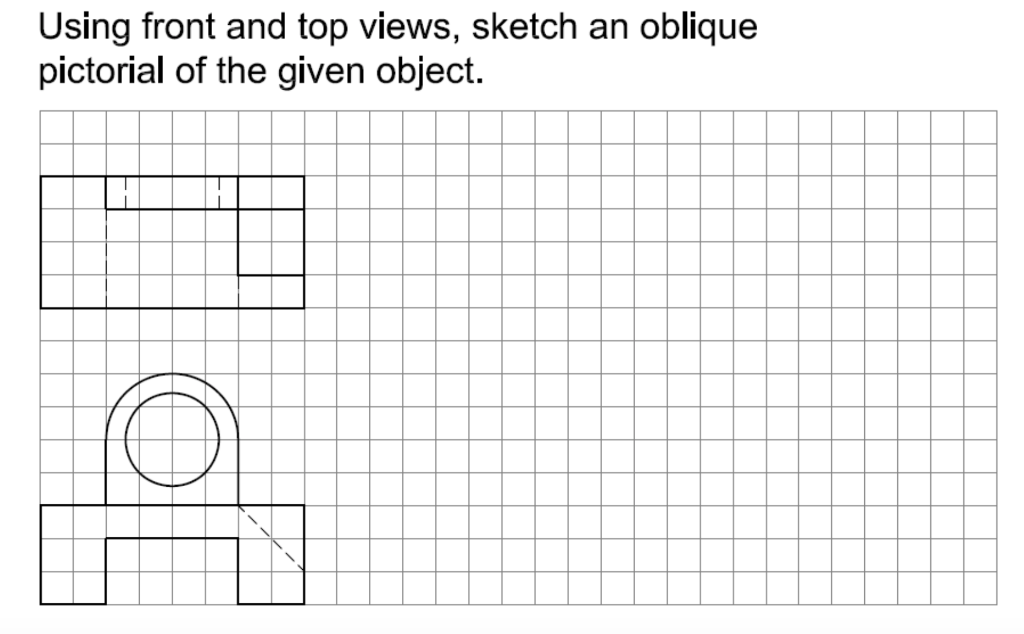 1. There are 4 sketching problems and 1 dimensioning | Chegg.com