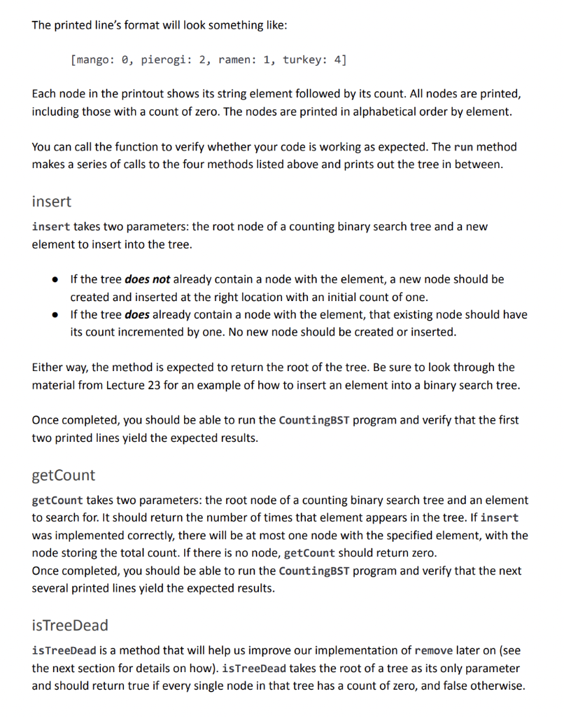 Solved Overview The assignment starter project provides code | Chegg.com