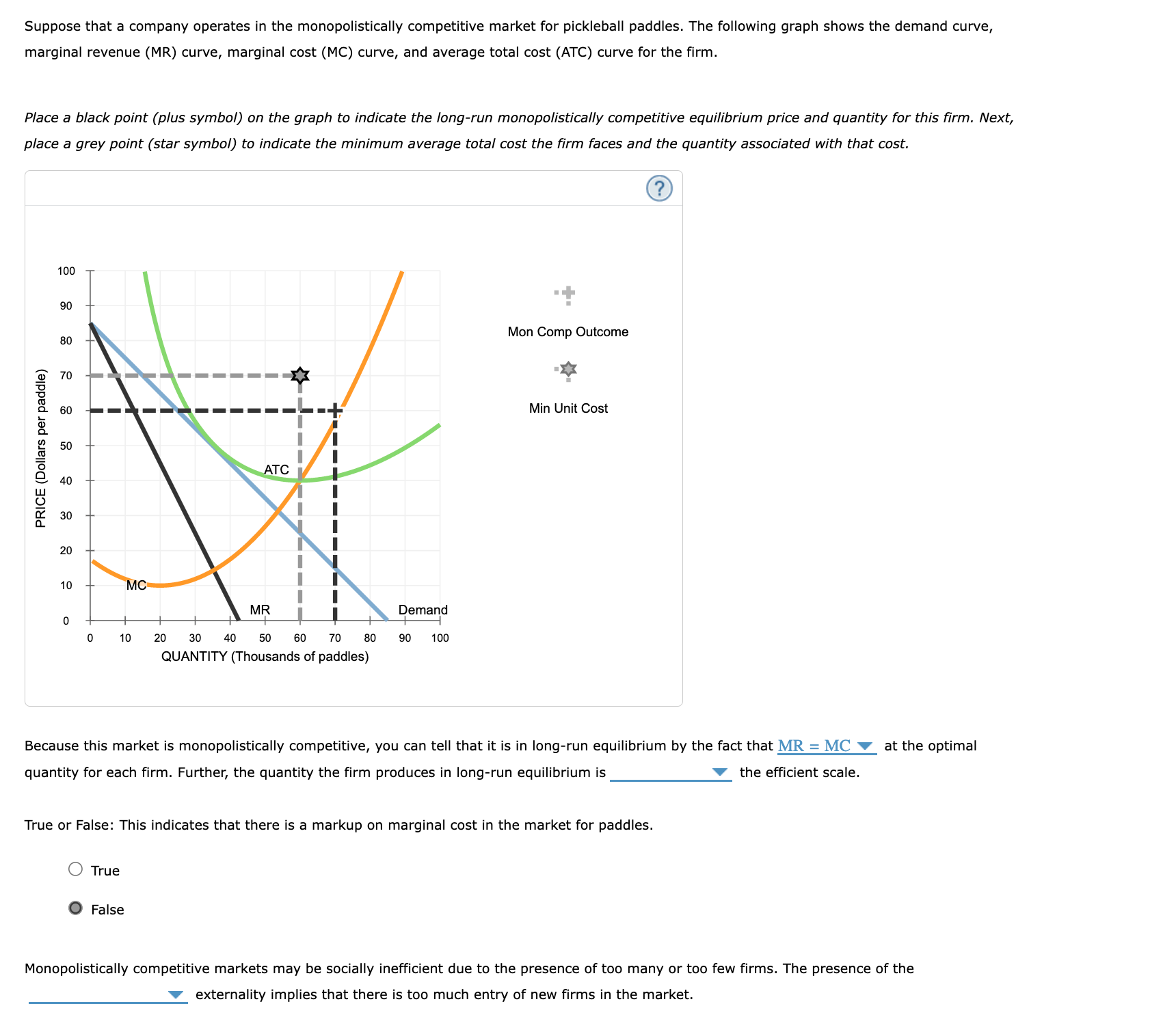 Solved Suppose that a company operates in the
