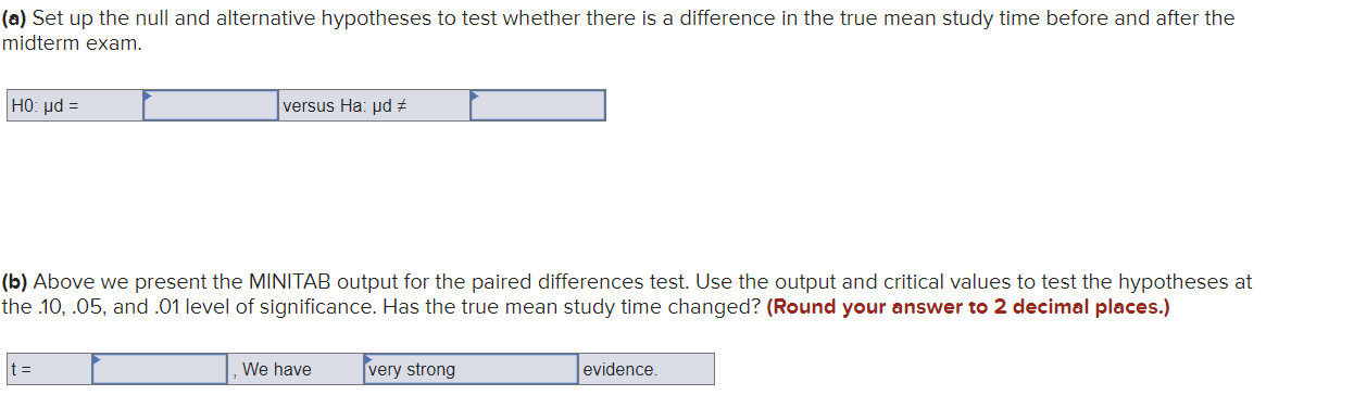 Solved Do students reduce study time in classes where they | Chegg.com