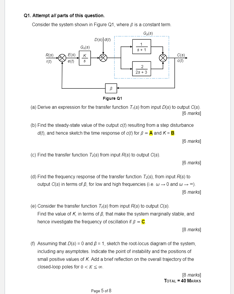 Q1 Attempt All Parts Of This Question Consider T Chegg Com