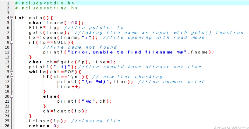 Write Program Prompt User Filename Open File Reading Print Information ...