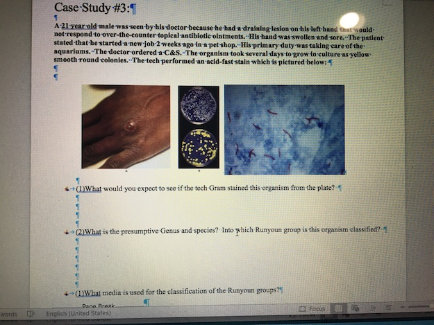 Solved Case Study #3:1 1 A 21 year old male was seen by his | Chegg.com