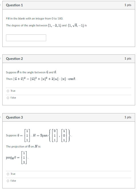Solved Question 1 Fill in the blank with an integer from 0 | Chegg.com