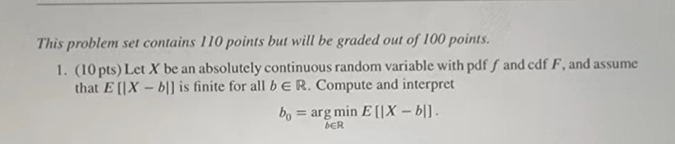 Solved This Problem Set Contains 110 Points But Will Be | Chegg.com