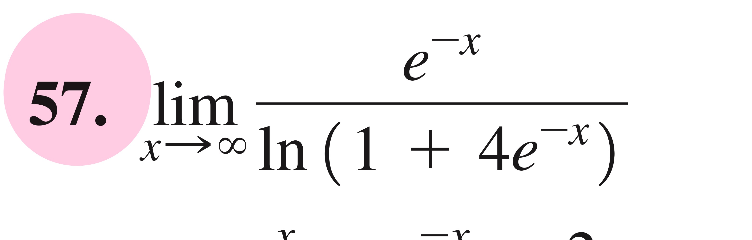 Solved solve this lim ( can use l' hopital rule if | Chegg.com