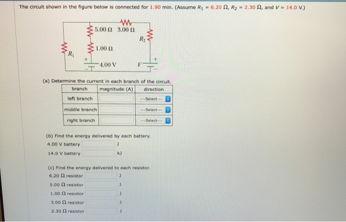 Solved The circuit shown in the figure below is connected | Chegg.com