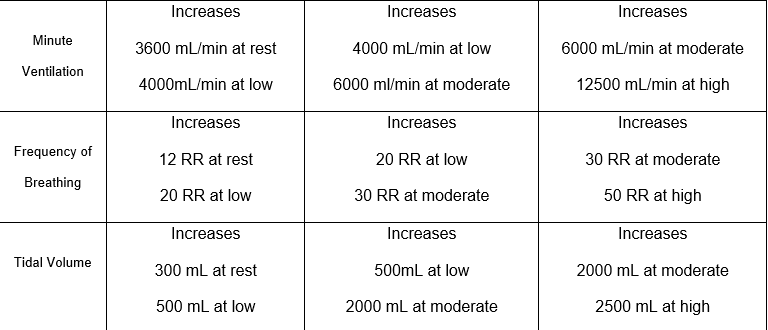 Solved Increases Increases No change Stroke Volume 70 ml at | Chegg.com