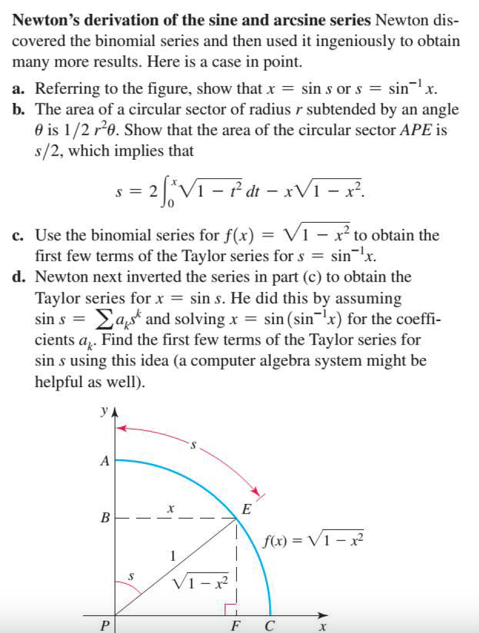 solved-newton-s-derivation-of-the-sine-and-arcsine-series-chegg