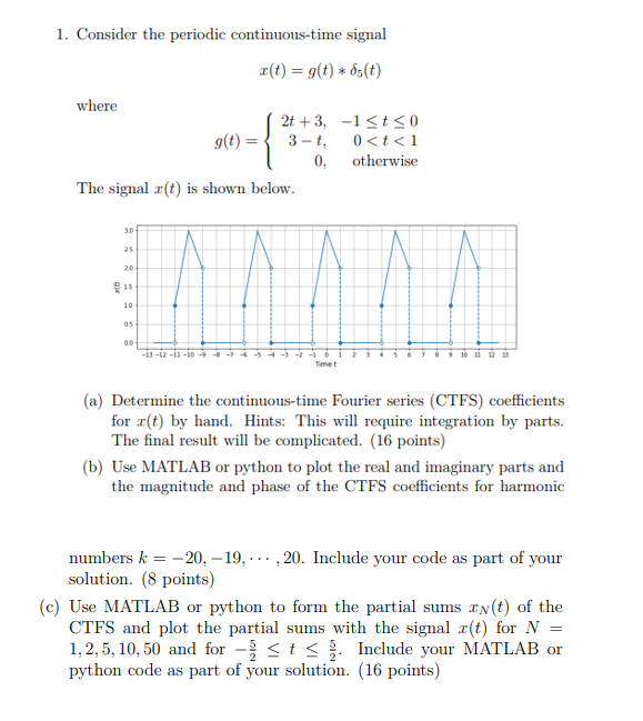 Solved Solve Part B With Matlab And Show That The Code Work | Chegg.com