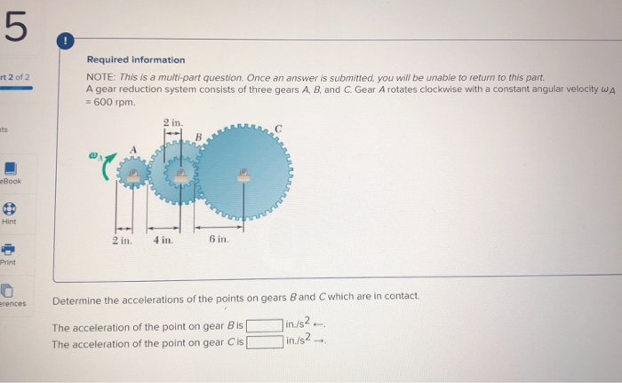 Solved 5 Required Information Rt 2 Of 2 Note This Is A