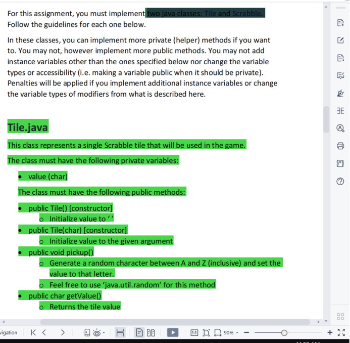 Solved Scrabble.java This class represents the Scrabble game
