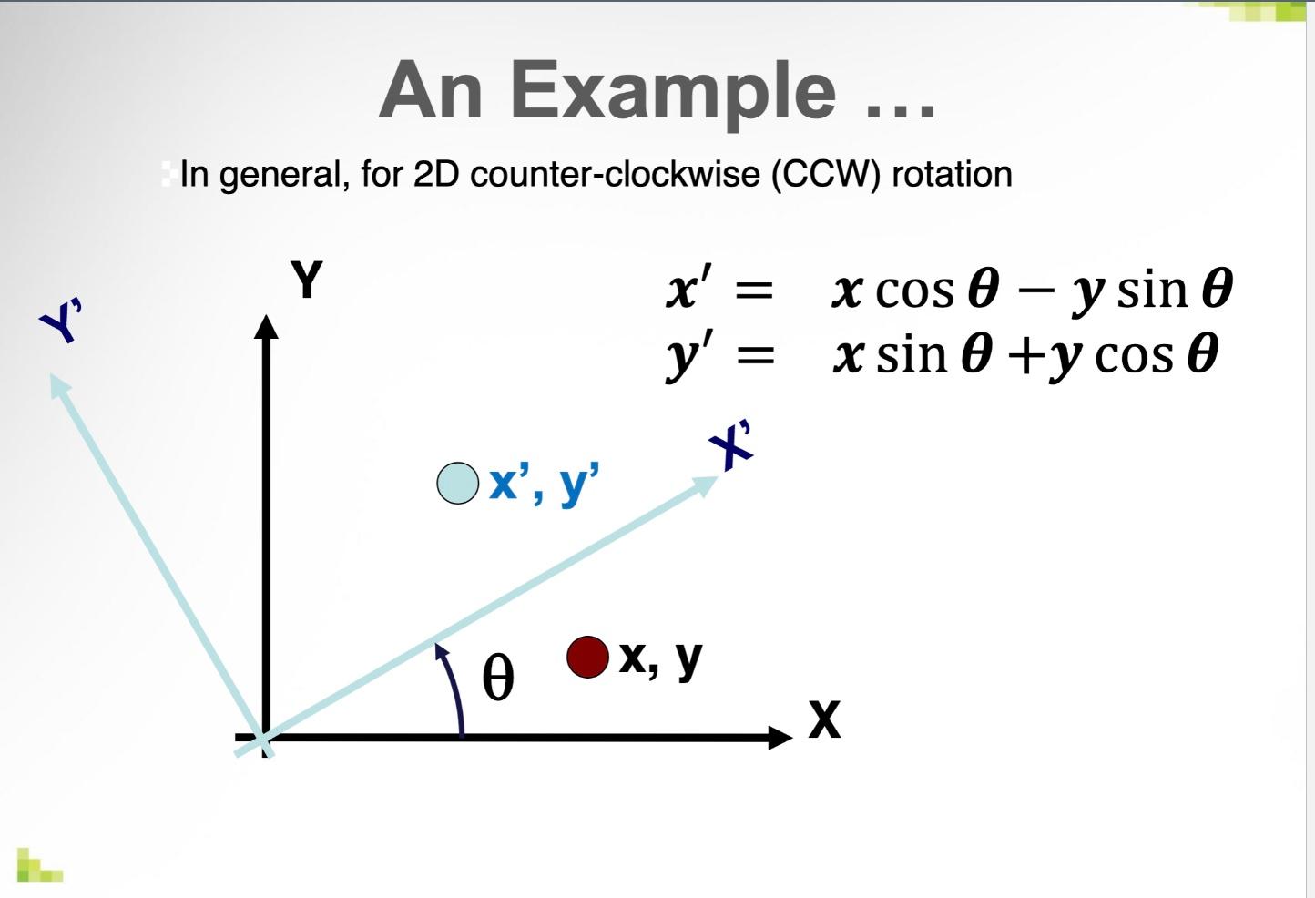 Solved Implement and test the below 3D rotation matrix in | Chegg.com