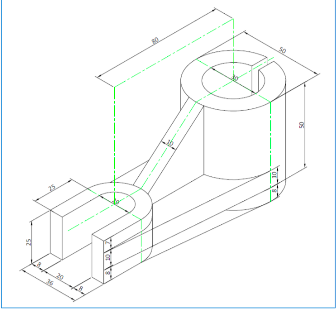 isometric drawing exercises pdf