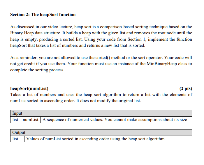 3.1.4 Sorting Algorithms