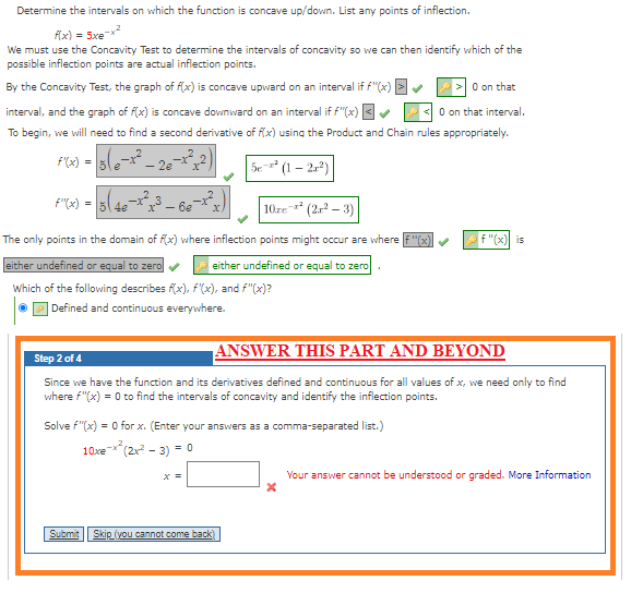 Solved Determine the intervals on which the function is | Chegg.com