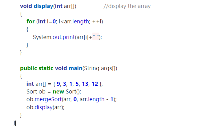 Solved Practical part Sorting algorithms(merge, bubble, | Chegg.com