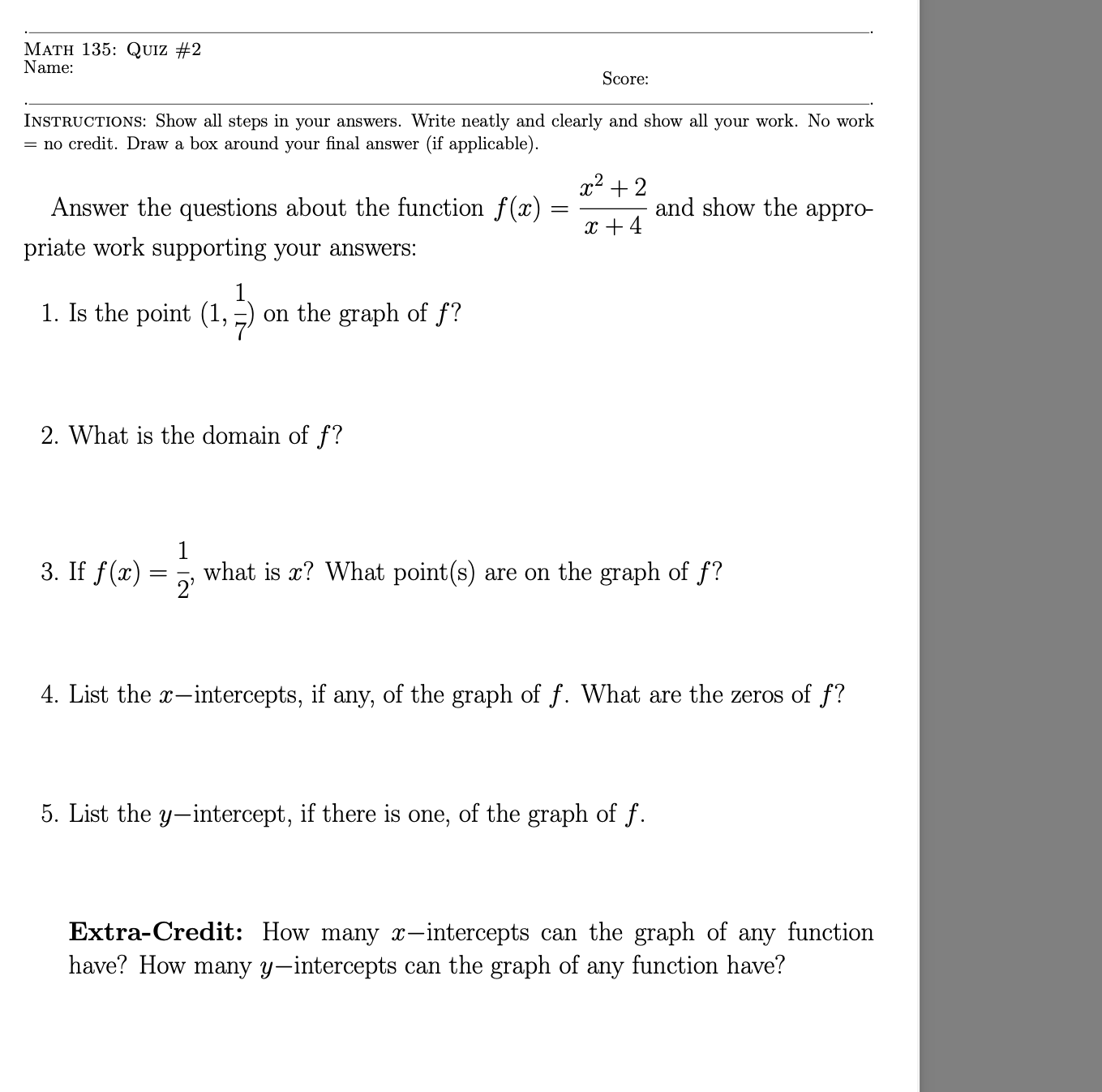 instructions-show-all-steps-in-your-answers-write-chegg