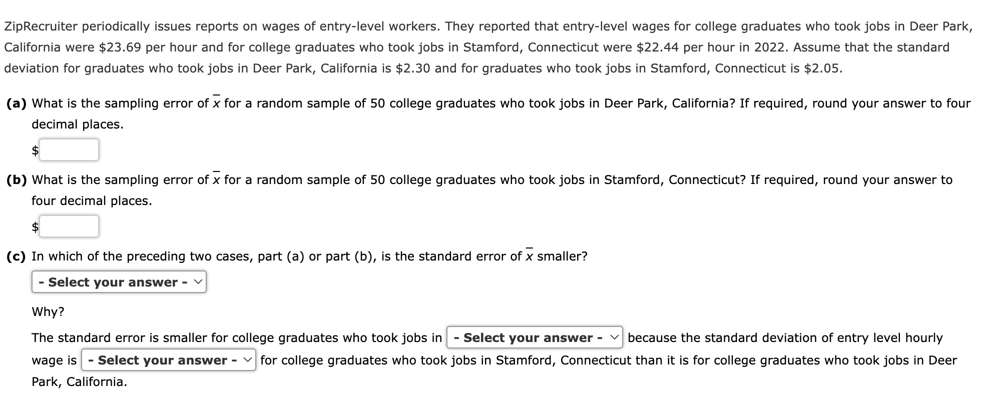 Solved ZipRecruiter periodically issues reports on wages of
