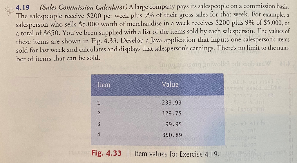 sales commission programming assignment python