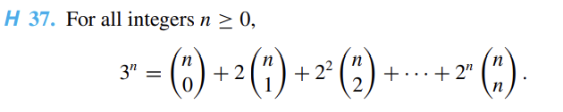 Solved Use Binomial Theorem To Prove:For All Integers | Chegg.com