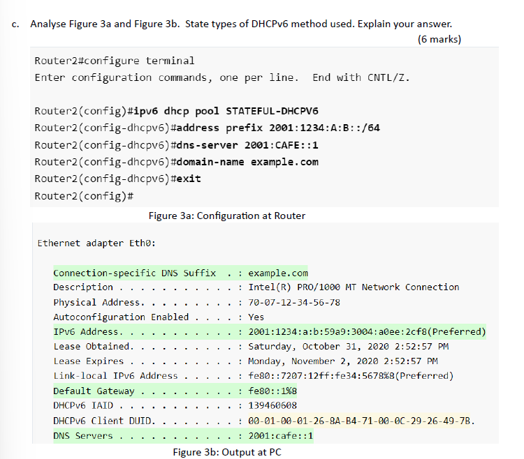 Solved c. ﻿Analyse Figure 3a and Figure 3b. ﻿State types of | Chegg.com