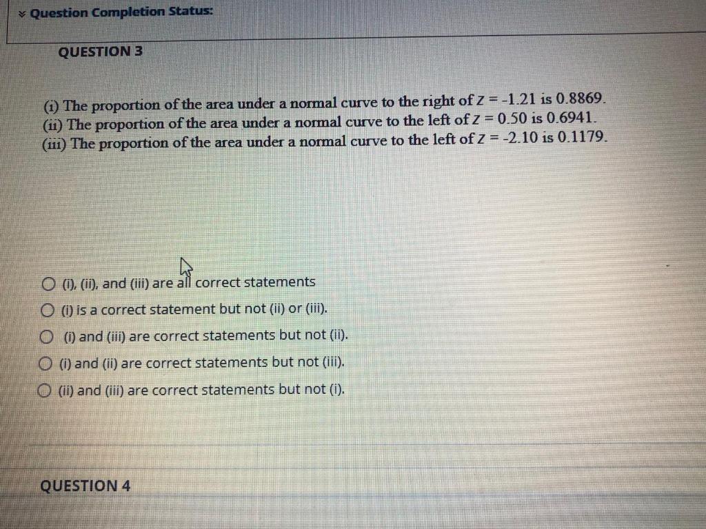 Solved Question Completion Status Question 5 I In Terms Chegg Com