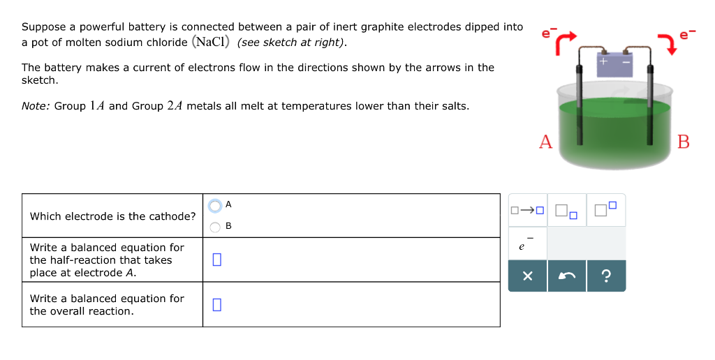 Solved Suppose a powerful battery is connected between a