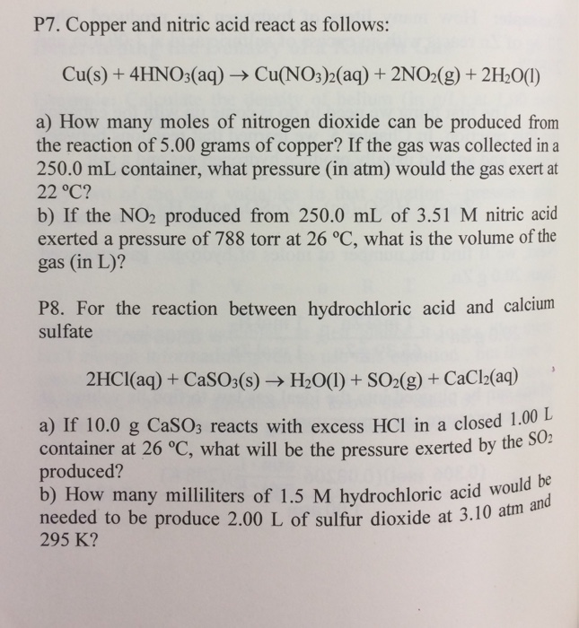 3 cu s 8 hno3 aq > 3 cu no3 2 aq 2 no g 4 h2o l cu(no3)2 + naoh