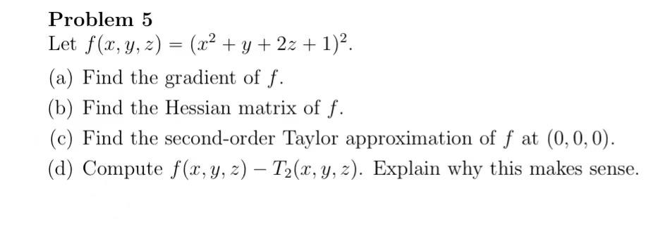 Solved Problem 5 Let Fxyzx2y2z12 A Find The 8080