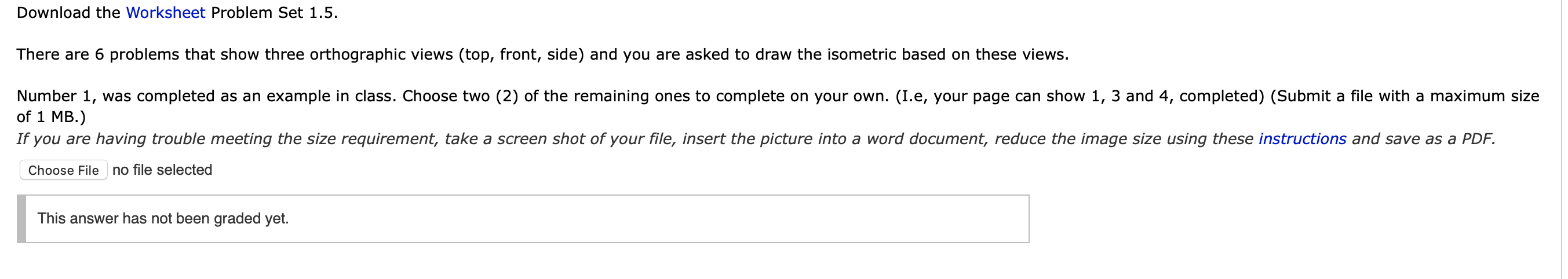 Solved Download the Worksheet Problem Set 1.5. There are 6 | Chegg.com