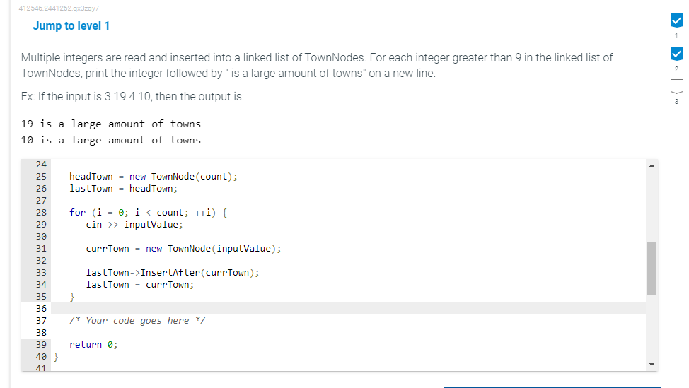 Solved 412546.2441262.qx3zqy7 Jump to level 1 Multiple | Chegg.com