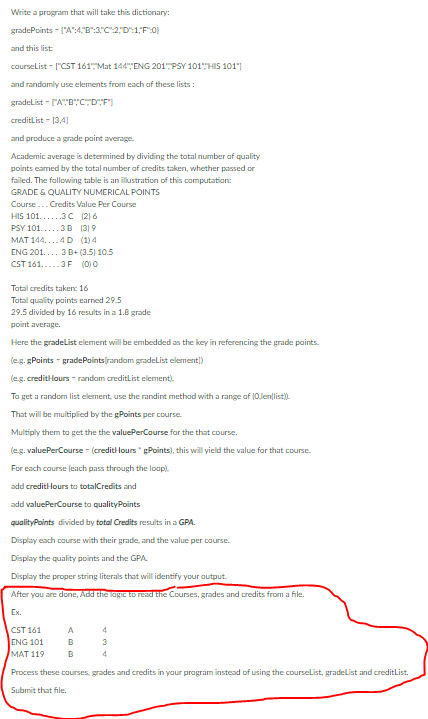Solved Can someone help me with this python problem? I just | Chegg.com